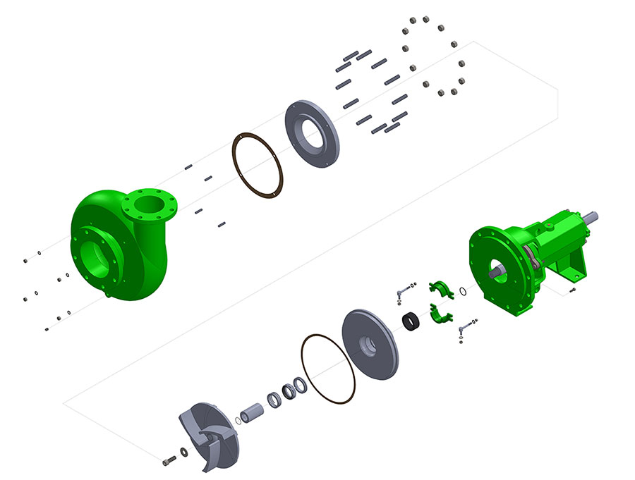 Центробежный насос -- EV -- Рабочее колесо