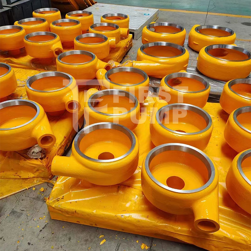 Детали насоса для шламового насоса Warman AH с металлической футеровкой